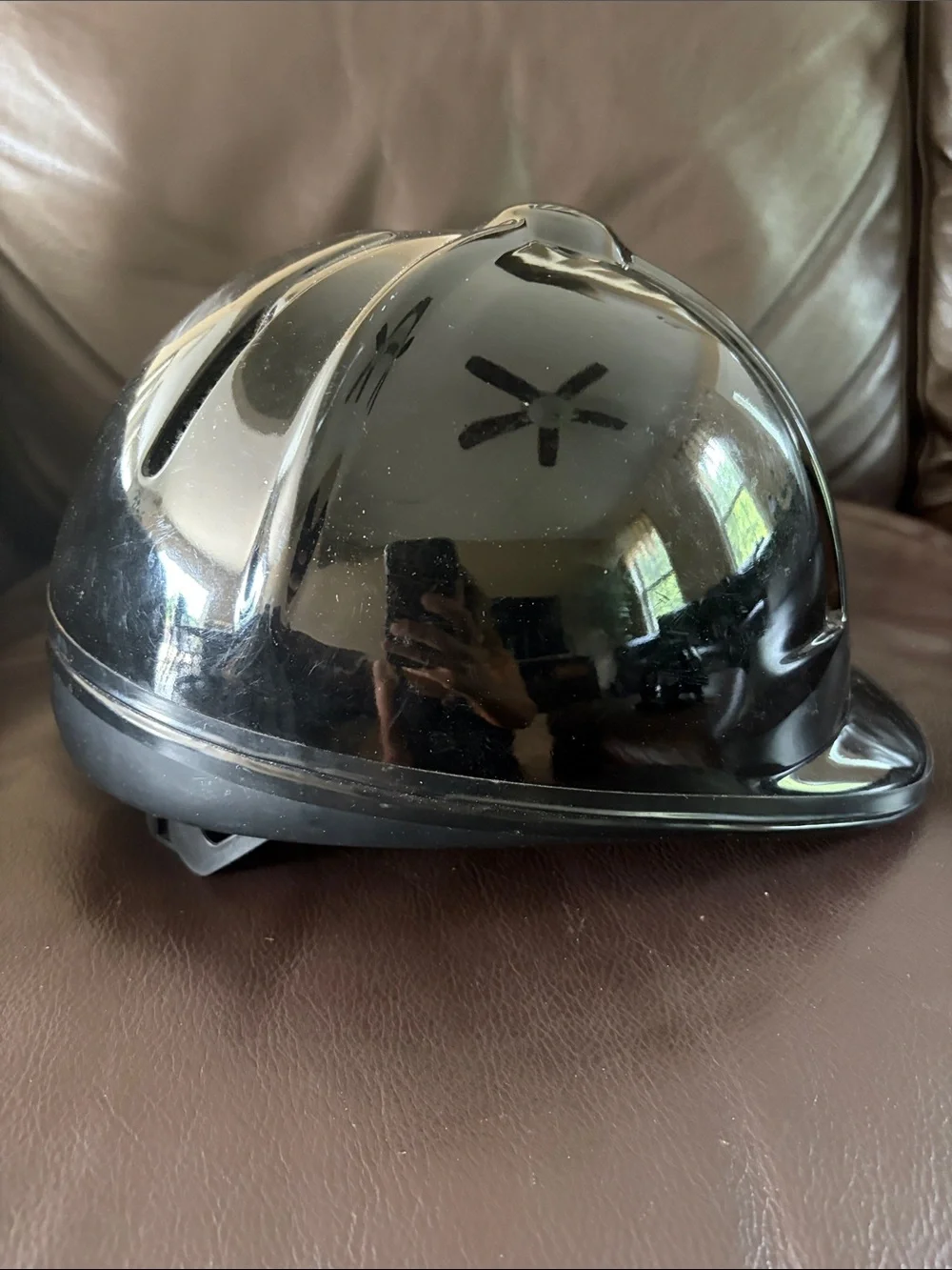Aegis Youth Black adjustable Riding Helmet